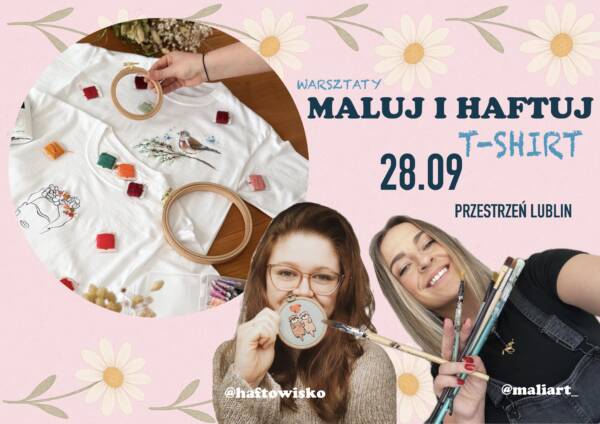 Maluj i Haftuj - T-SHIRT